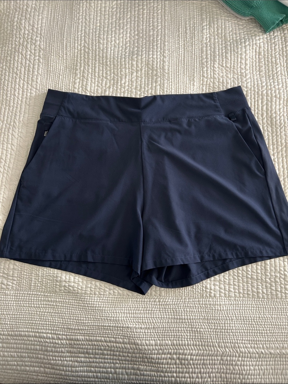 Athleta Navy Athletic Shorts